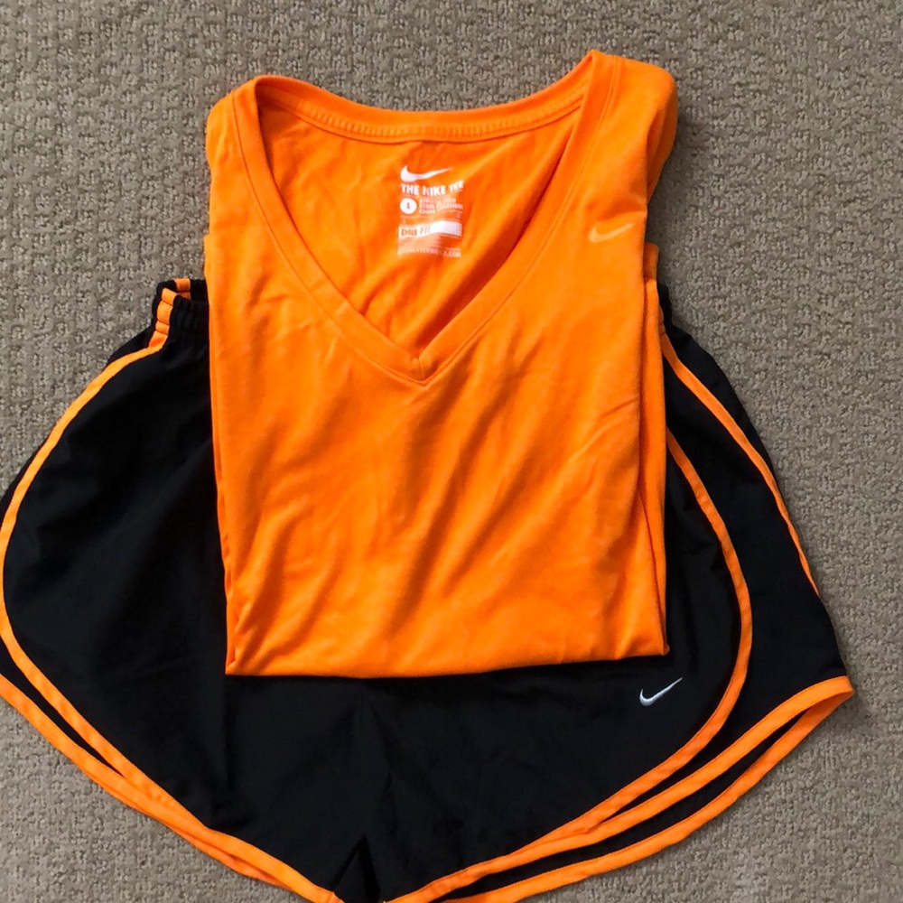 Nike dry fit running shorts